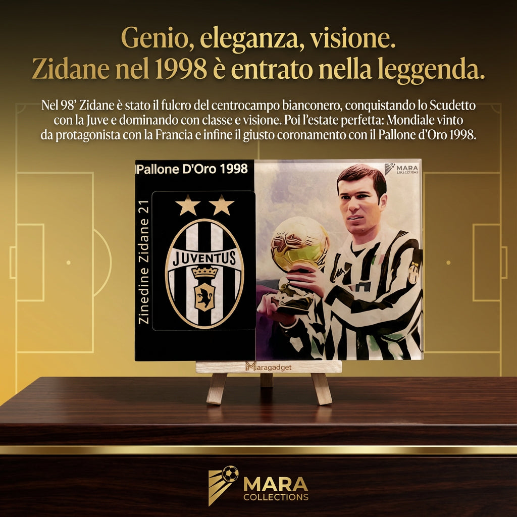 Zidane – Pallone d’Oro 1998