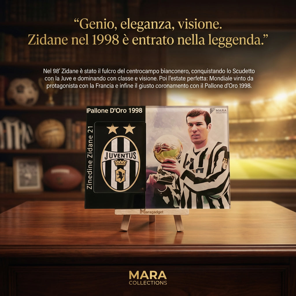 Zidane – Pallone d’Oro 1998
