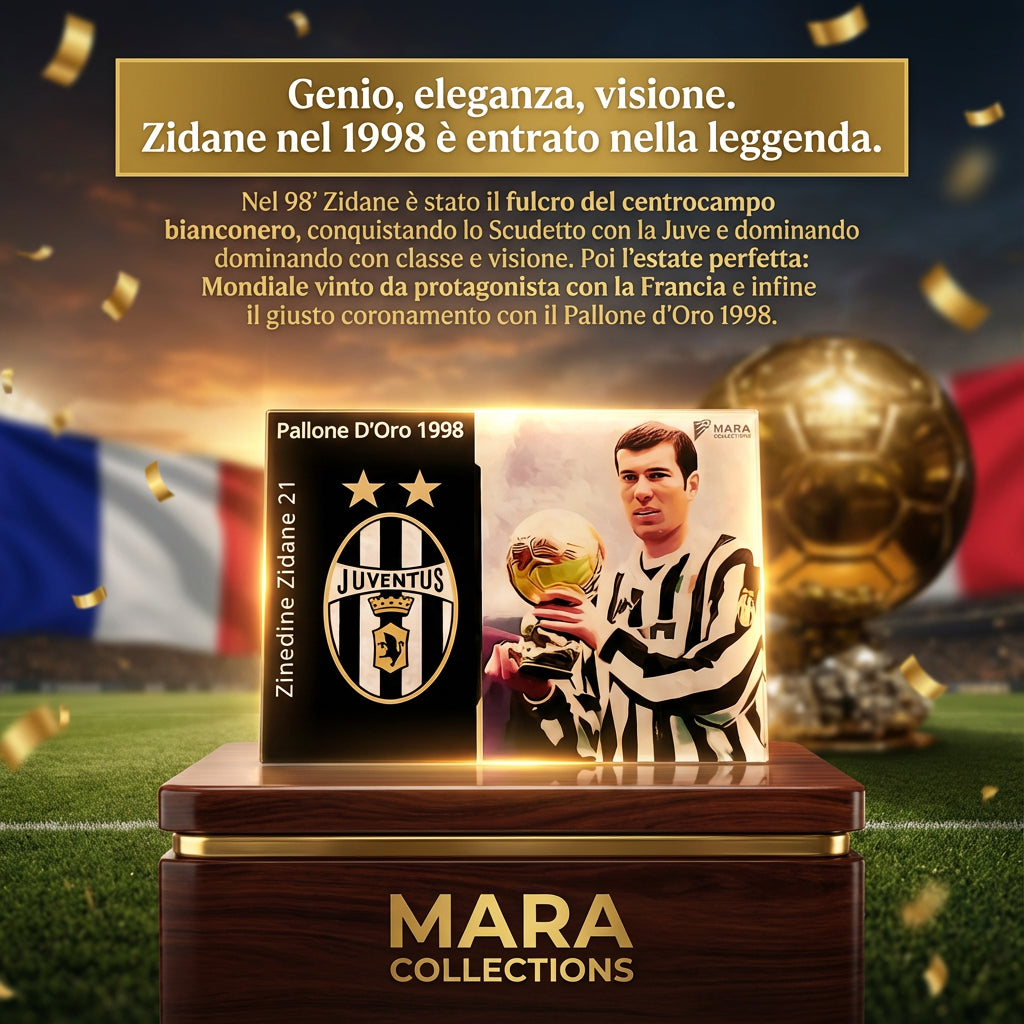 Zidane – Pallone d’Oro 1998